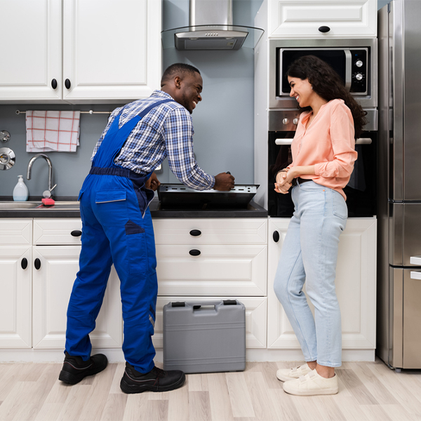 what kind of warranty do you offer on your cooktop repair services in Mercer County WV